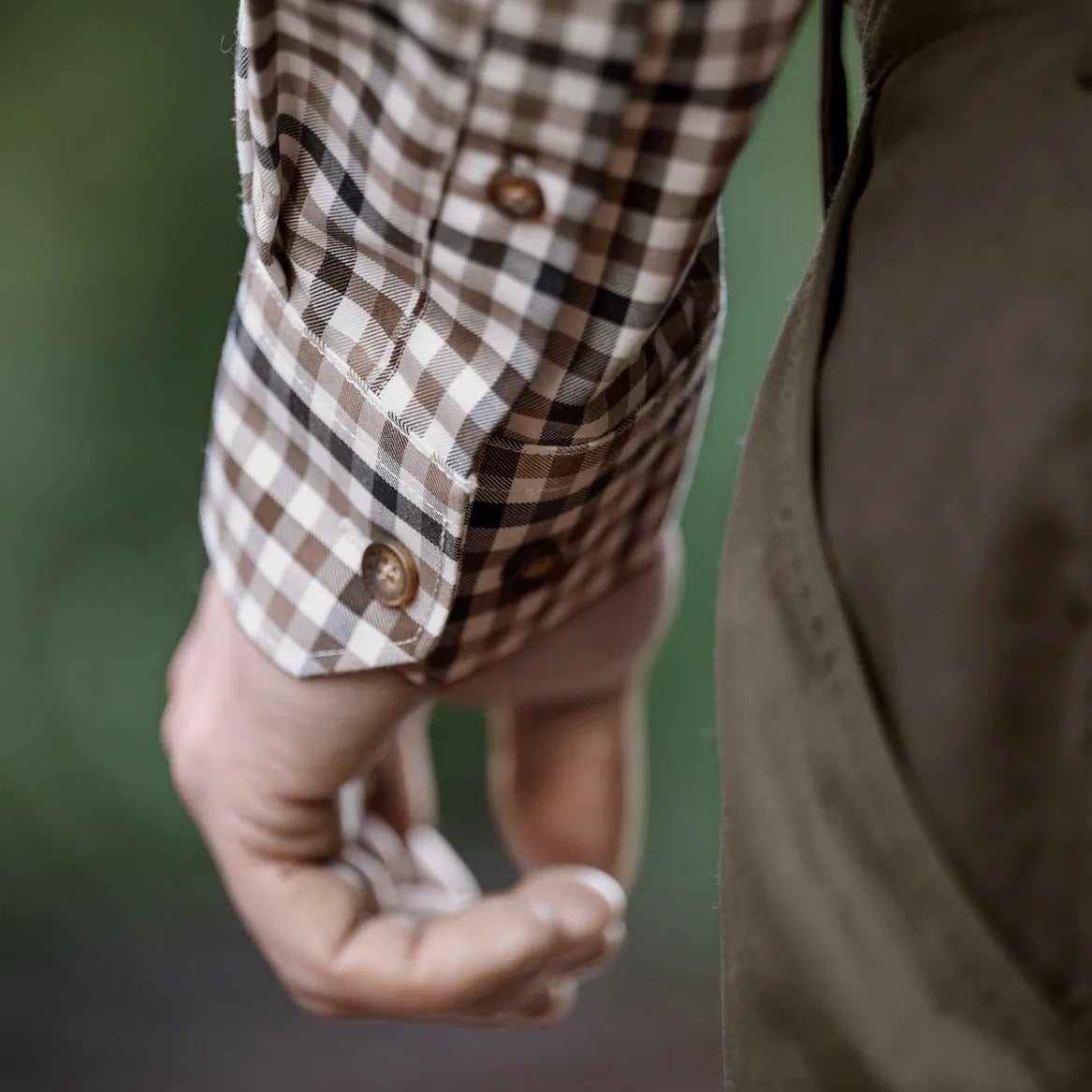 Härkila - Milford Skjorte // Blue / Beige Check