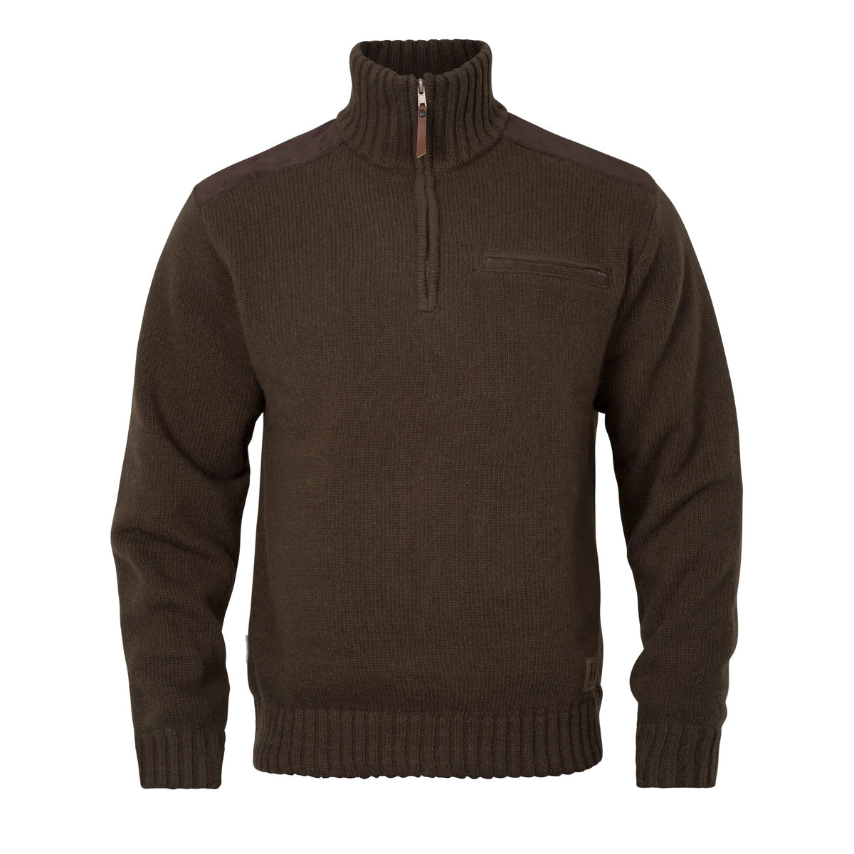 Härkila - Annaboda WSP Half Zip Stiktrøj // Demitasse Brown