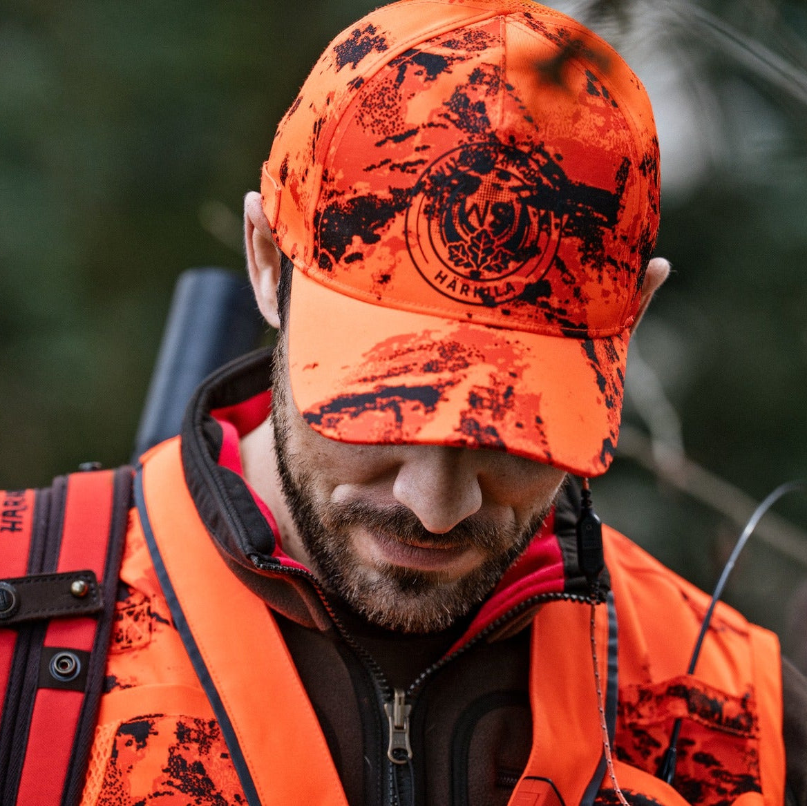 Härkila - Wildboar Pro Blaze Lys Kasket // AXIS MSP CE Orange / Shadow brown