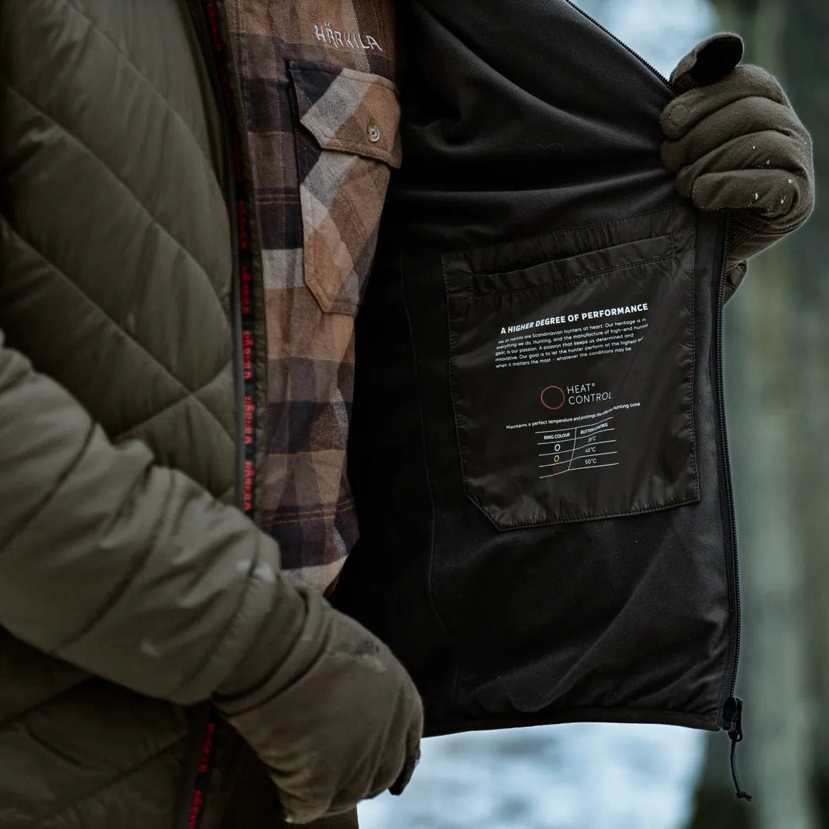 Härkila - Heat Insulated Jakke // Willow Green / Shadow Brown
