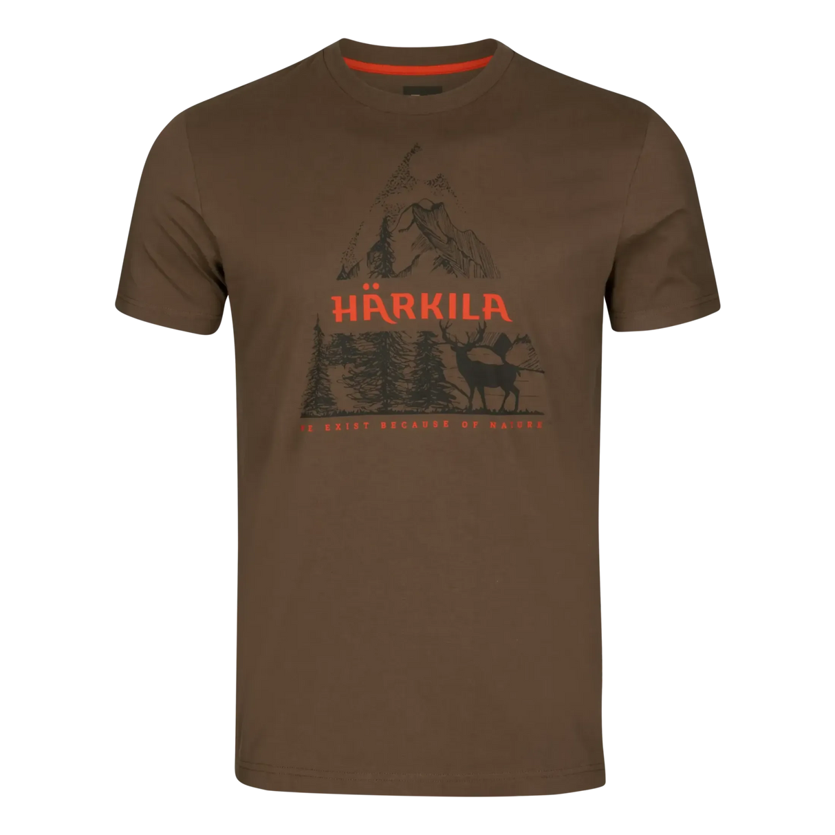 Härkila - Nature S/S T-Shirt // Slate black fra Härkila - billede nr. 1 hos GrejFreak.dk