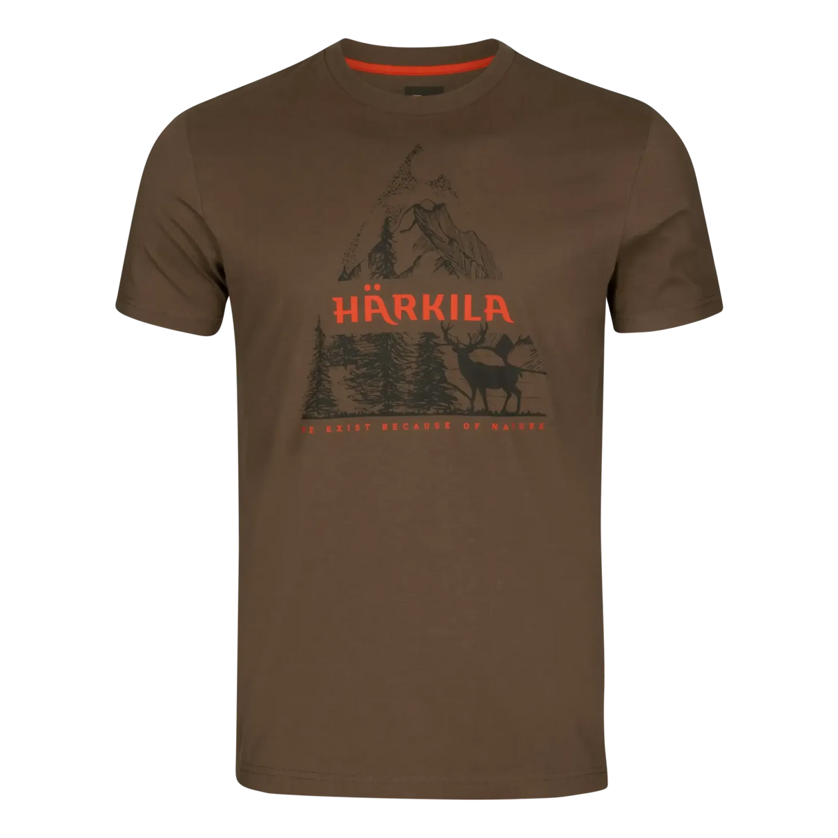 Härkila - Nature S/S T-Shirt // Slate black fra Härkila - billede nr. 1 hos GrejFreak.dk