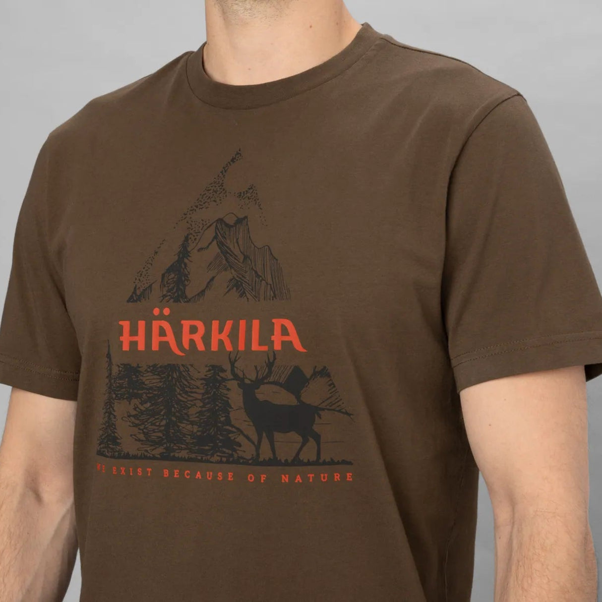 Härkila - Nature S/S T-Shirt // Slate black fra Härkila - billede nr. 3 hos GrejFreak.dk