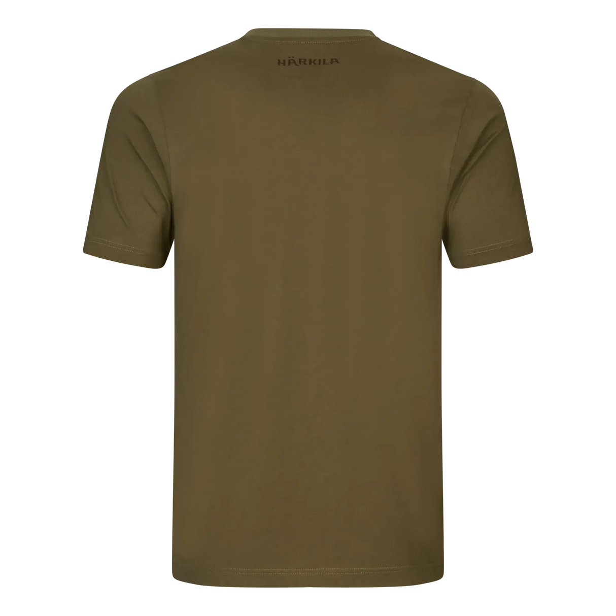 Härkila - H-logo S/S T-shirt // Dark olive fra Härkila - billede nr. 2 hos GrejFreak.dk