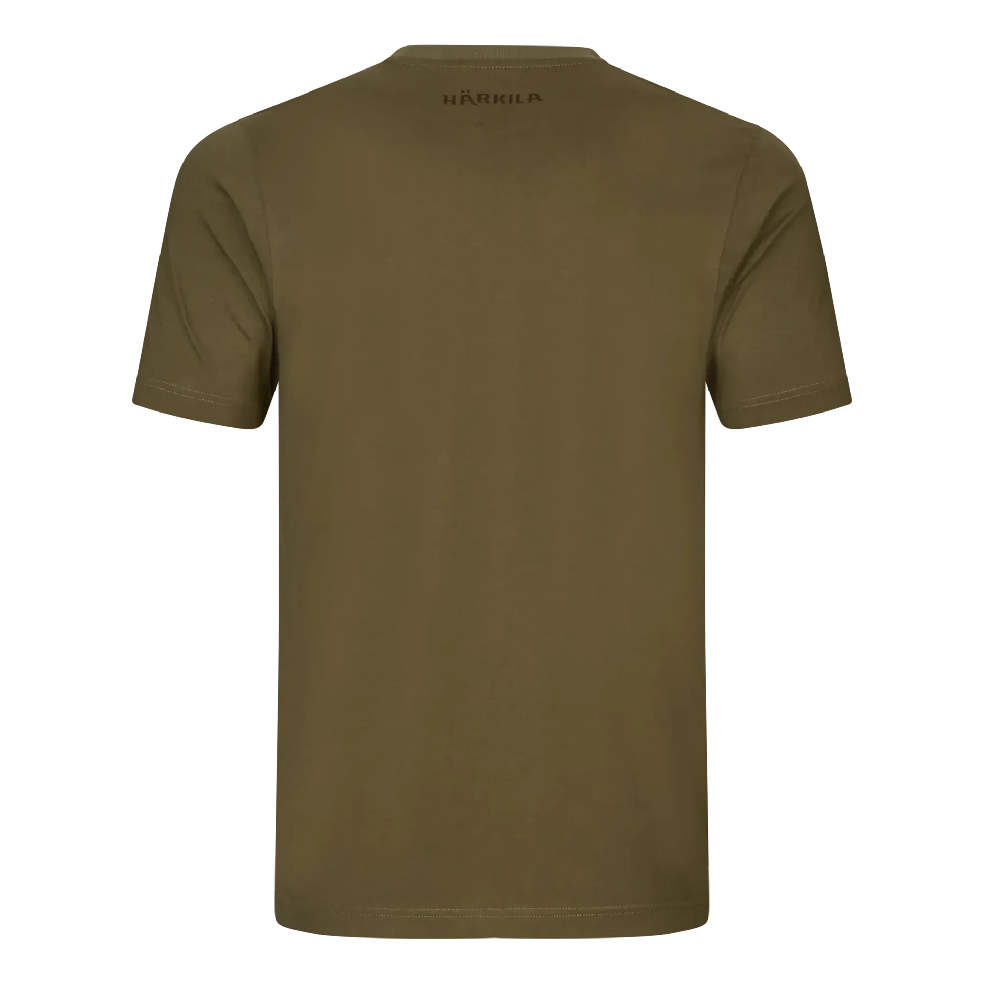 Härkila - H-logo S/S T-shirt // Dark olive fra Härkila - billede nr. 2 hos GrejFreak.dk