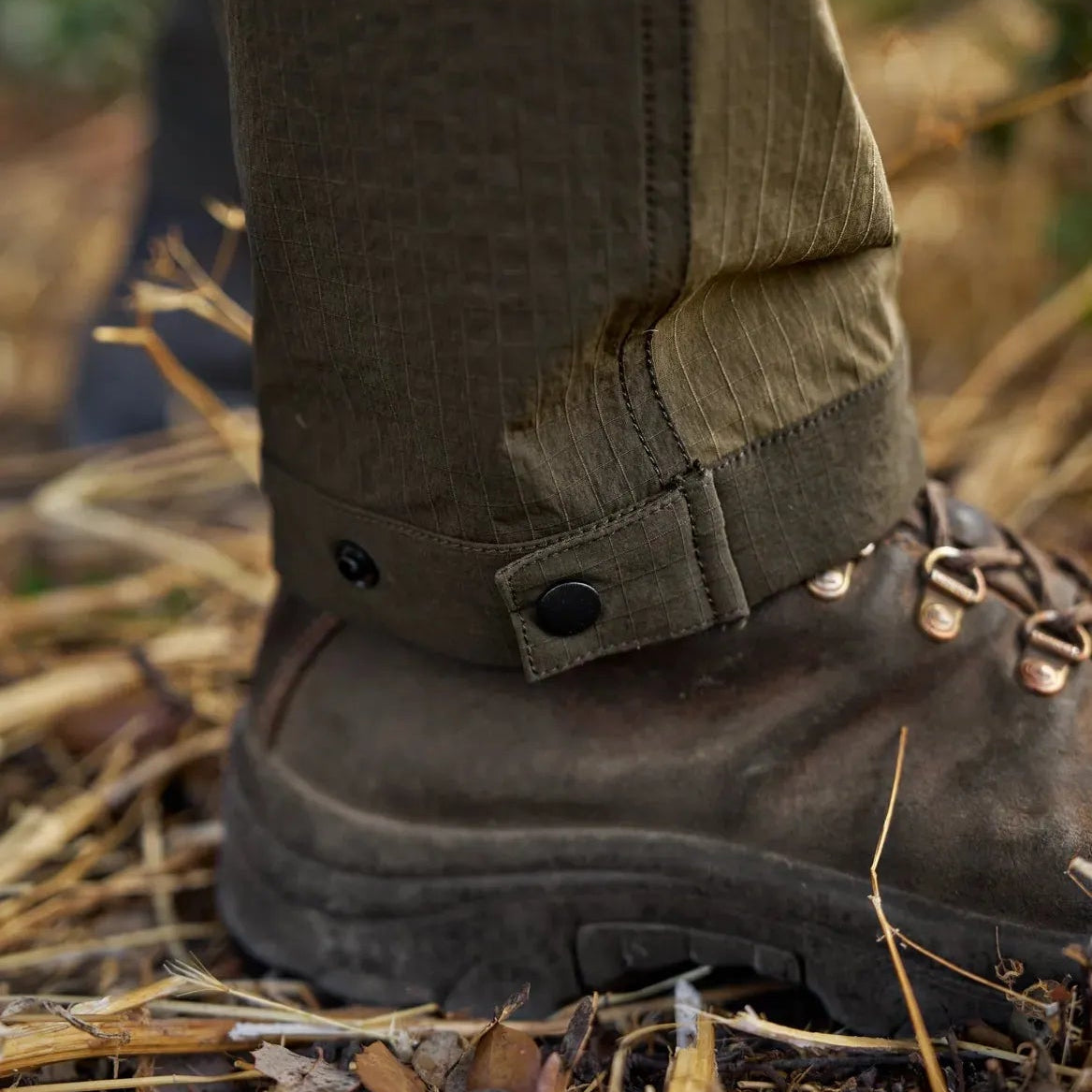 Härkila - Logmar Lightweight Zip-off Bukser // Dark Olive/Willow Green fra Härkila - billede nr. 4 hos GrejFreak.dk