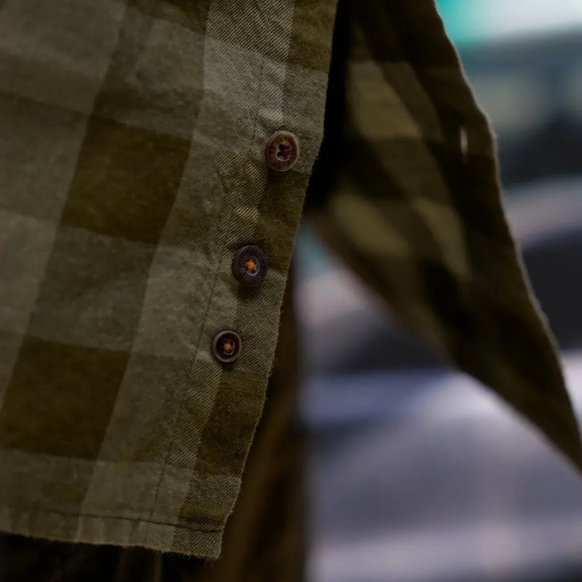 Härkila - Skandinavisk L/S-Skjorte // Dark Olive Check fra Härkila - billede nr. 9 hos GrejFreak.dk