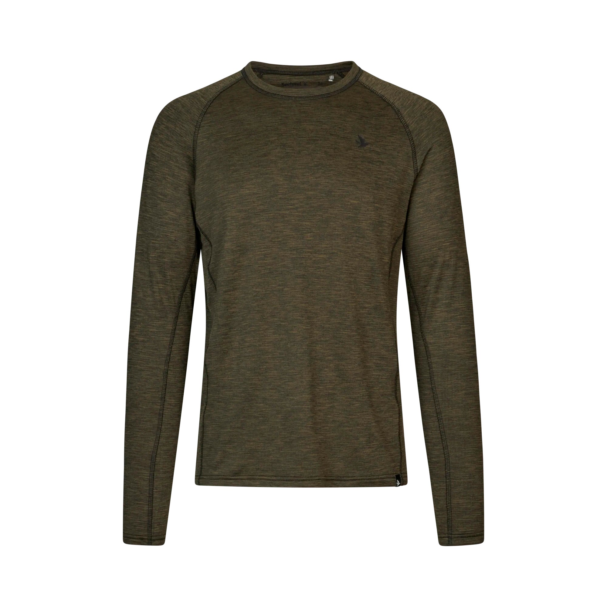 Seeland - Peak T-shirt // Pine Green Melange fra Seeland - billede nr. 1 hos GrejFreak.dk