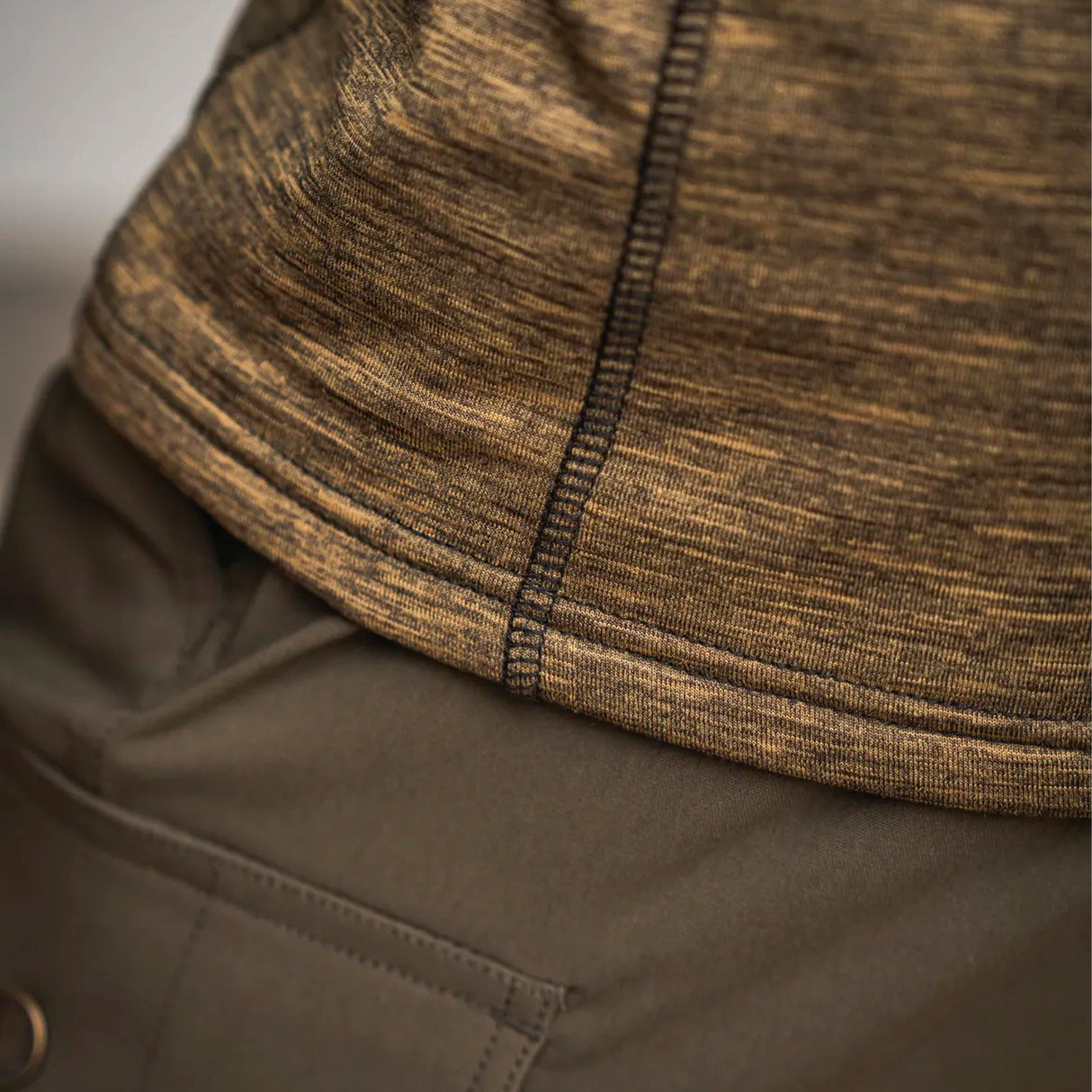 Seeland - Peak T-shirt // Pine Green Melange fra Seeland - billede nr. 3 hos GrejFreak.dk