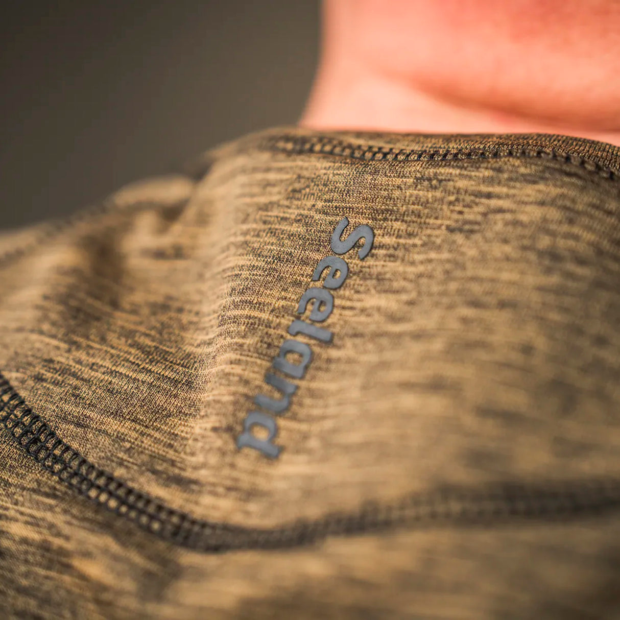 Seeland - Peak T-shirt // Pine Green Melange fra Seeland - billede nr. 9 hos GrejFreak.dk