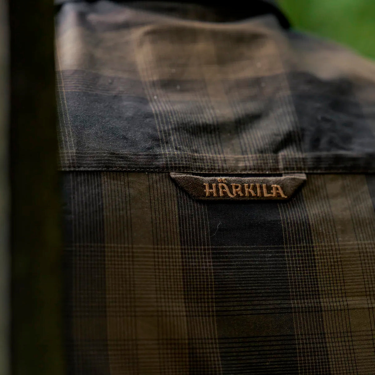 Härkila - Akkan skjorte // Willow green/Shadow brown fra Härkila - billede nr. 8 hos GrejFreak.dk