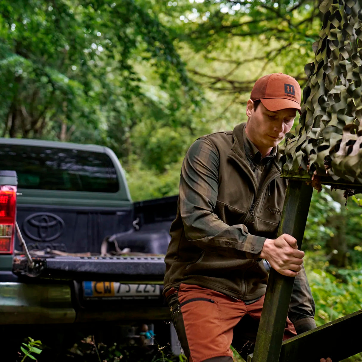 Härkila - Akkan skjorte // Willow green/Shadow brown fra Härkila - billede nr. 9 hos GrejFreak.dk