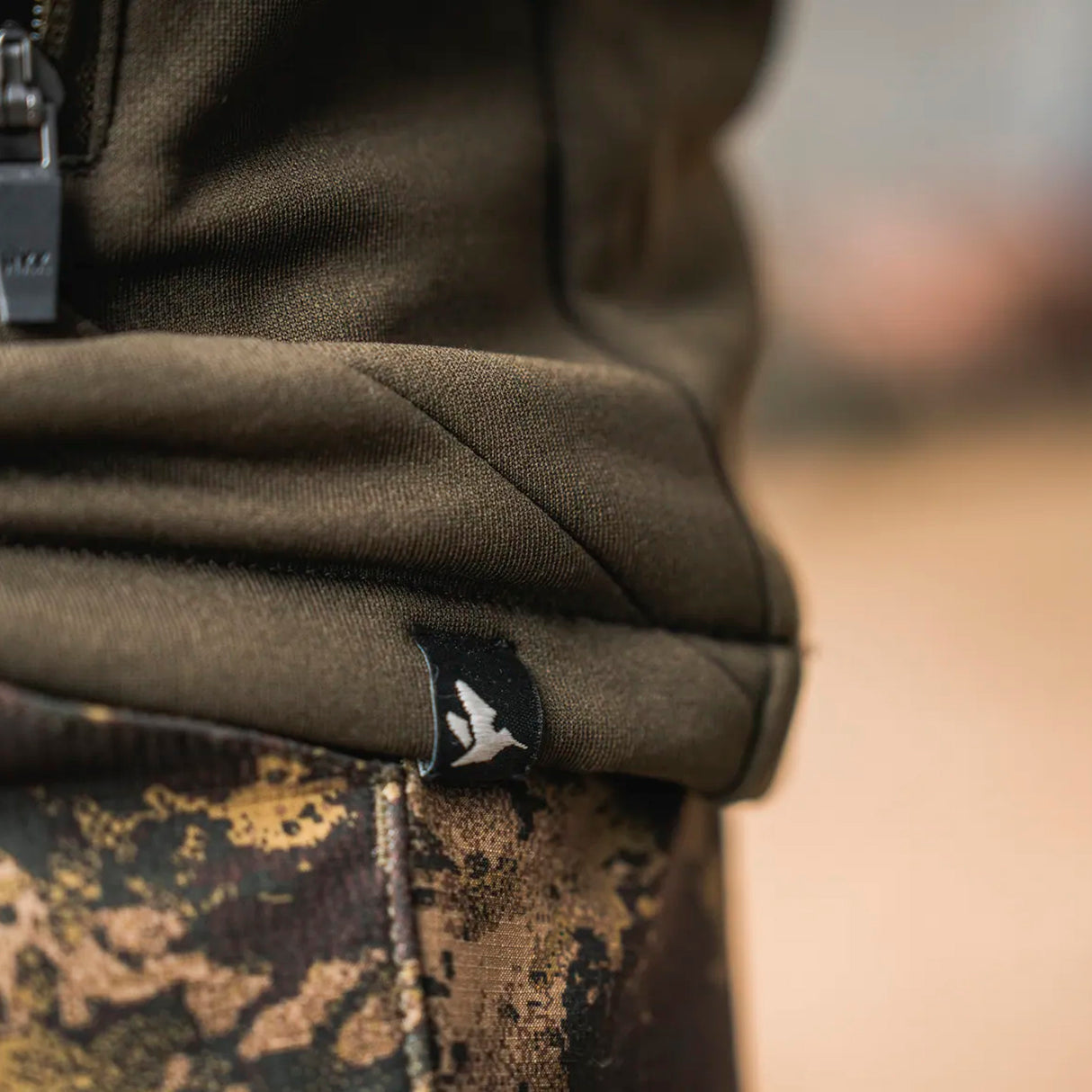 Seeland - Tidal Fleece Jakke // Pine green fra Seeland - billede nr. 3 hos GrejFreak.dk