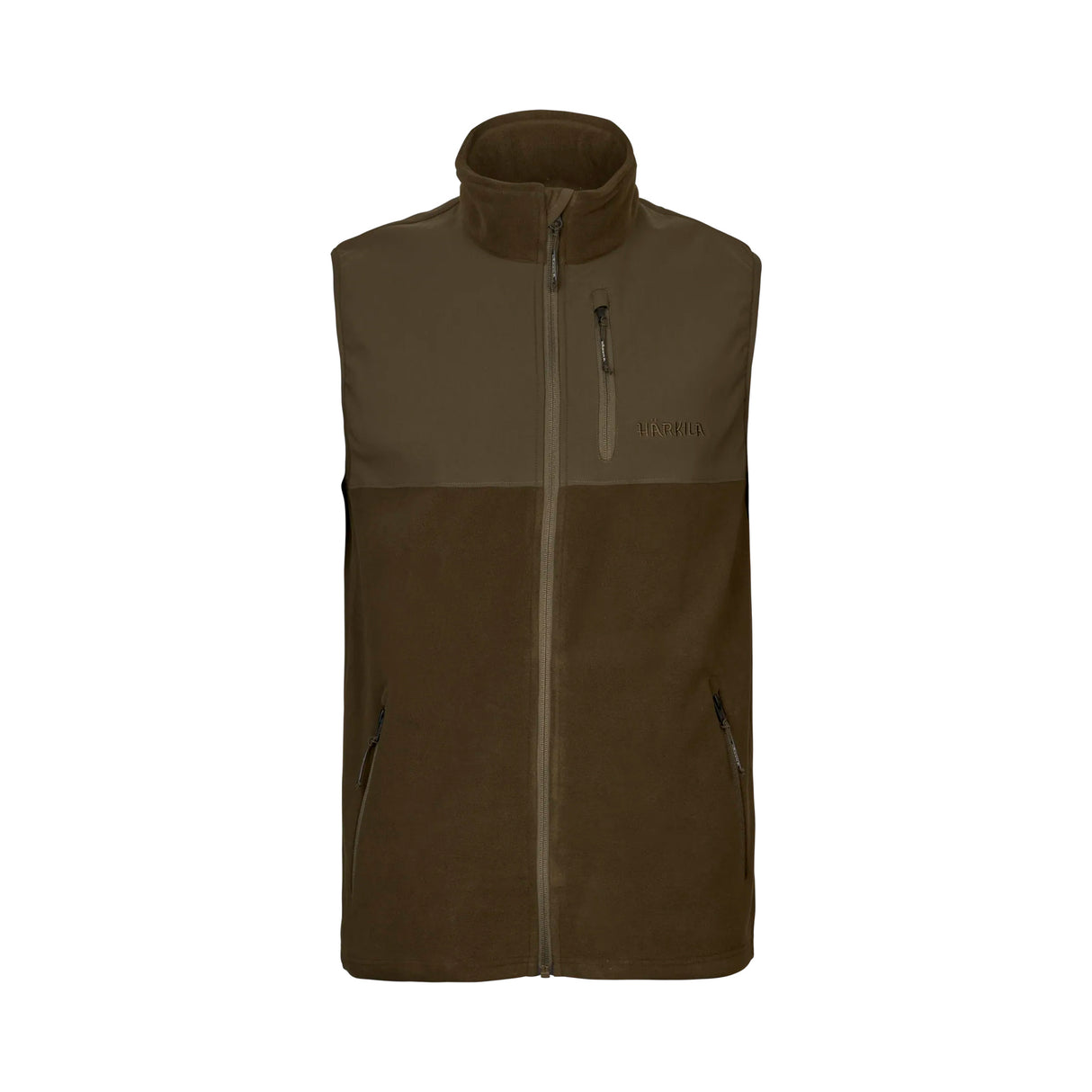 Härkila - Fjell Fleece Veste // Hunting Green/Willow Green fra Härkila - billede nr. 1 hos GrejFreak.dk