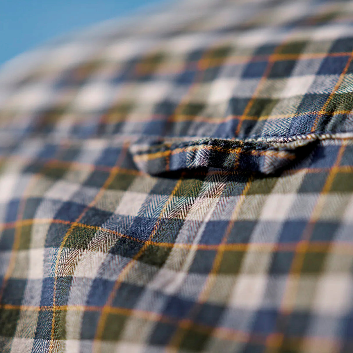 Härkila - Fjell S/S-skjorte // Naval Blue Check fra Härkila - billede nr. 3 hos GrejFreak.dk