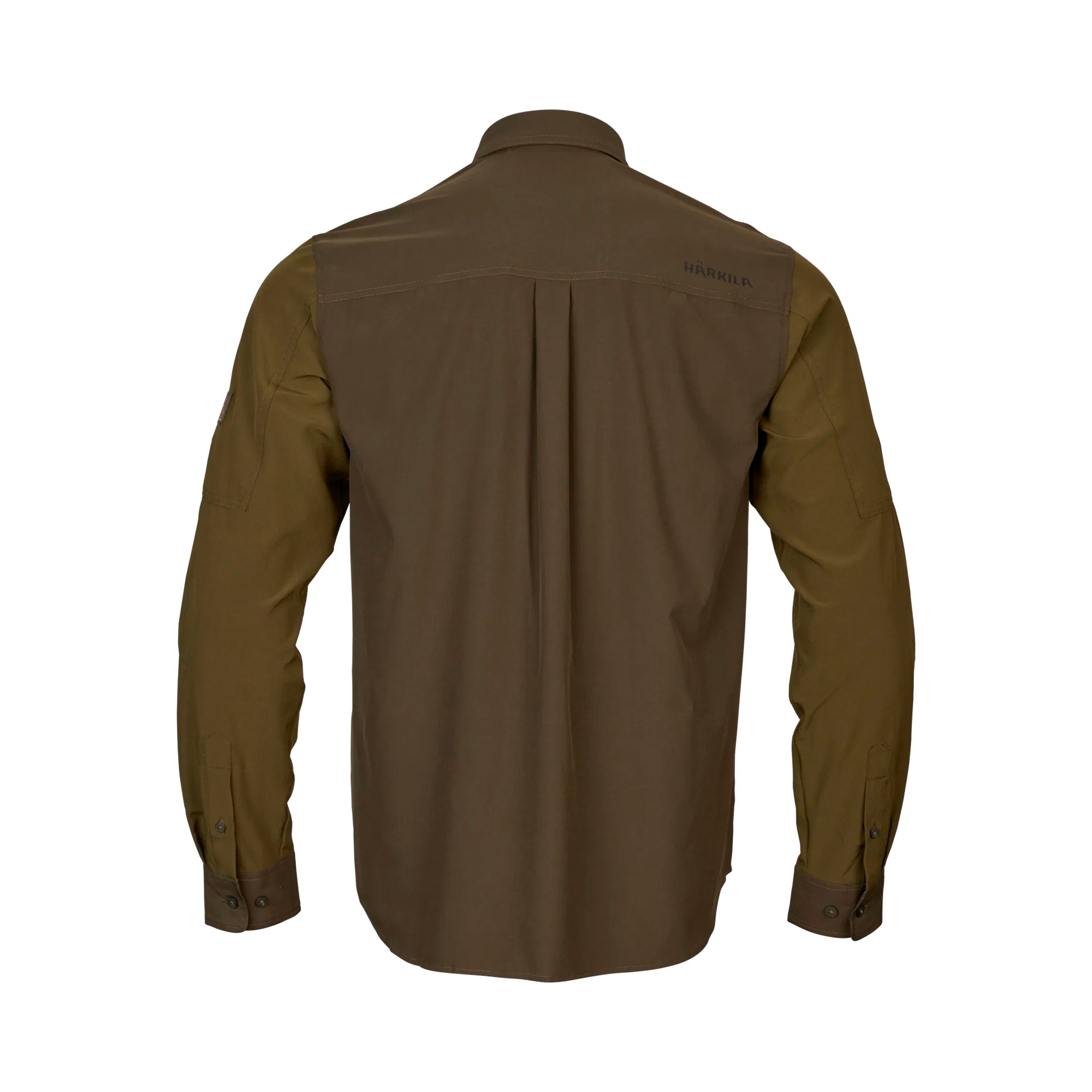 Logmar letvægts L/S-skjorte // Dark Olive/Willow Green fra Härkila - billede nr. 7 hos GrejFreak.dk