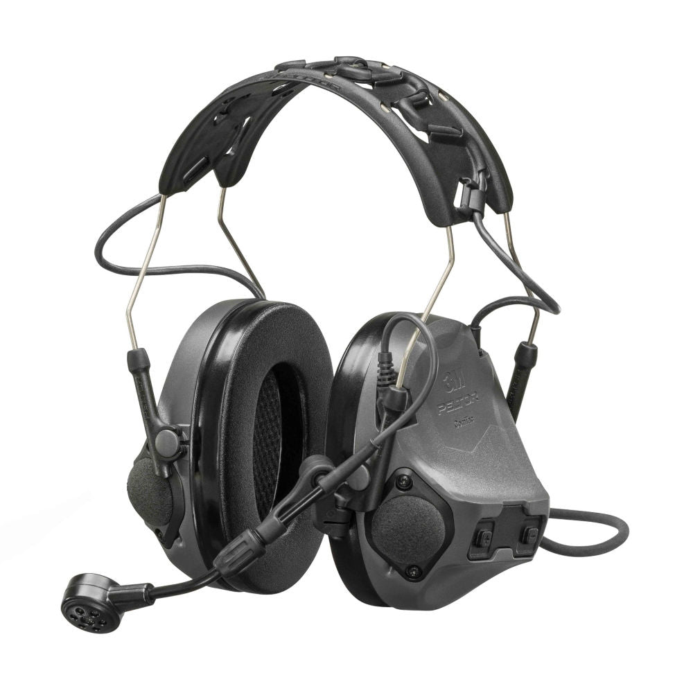 3M Peltor - ComTac VIII Høreværn 4-benet Koksgrå 29 dB fra 3M Peltor - billede nr. 1 hos GrejFreak.dk