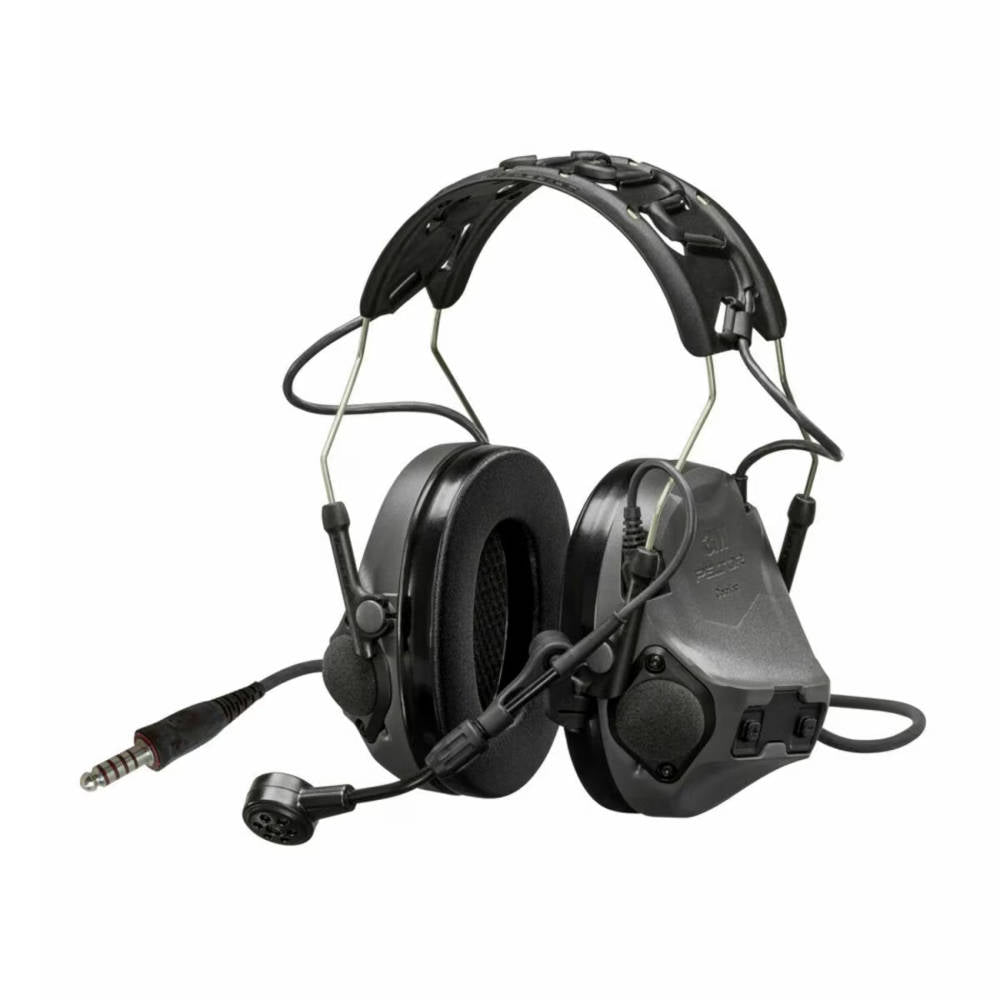 3M Peltor - ComTac VIII Høreværn 5-benet Koksgrå 29 dB fra 3M Peltor - billede nr. 1 hos GrejFreak.dk