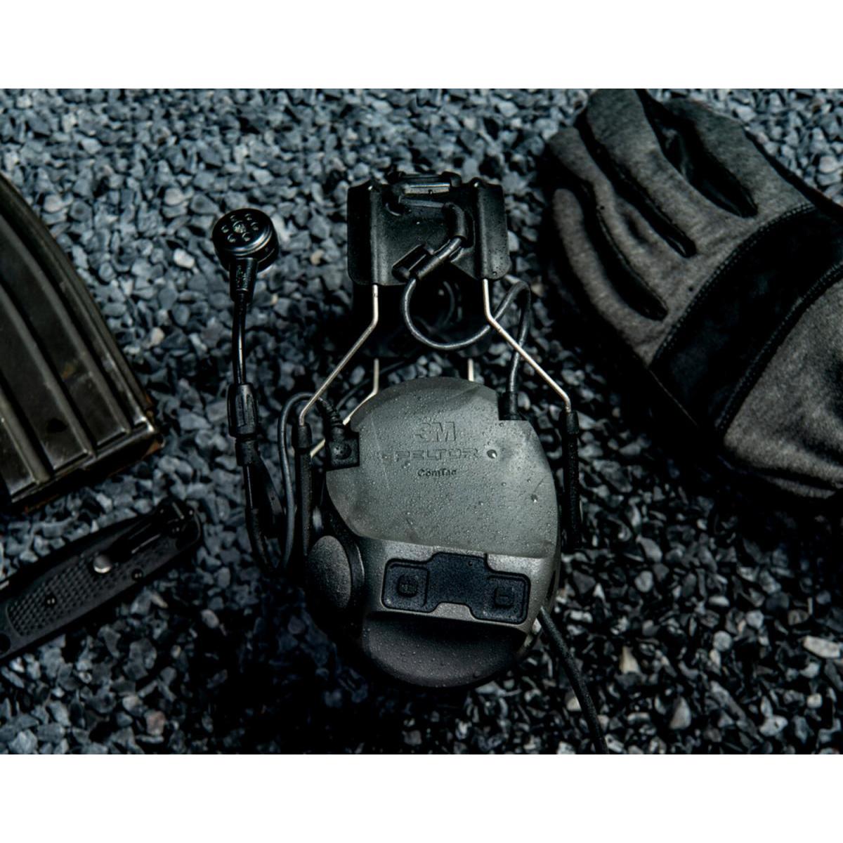 3M Peltor - ComTac VIII Høreværn NATO Wire Grøn 29 dB fra 3M Peltor - billede nr. 2 hos GrejFreak.dk