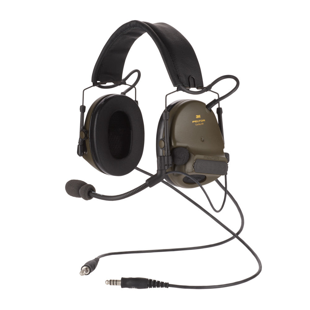 3M Peltor - ComTac XPI Headset m. Fleksibel Mikrofon Grøn 28 dB fra 3M Peltor - billede nr. 1 hos GrejFreak.dk