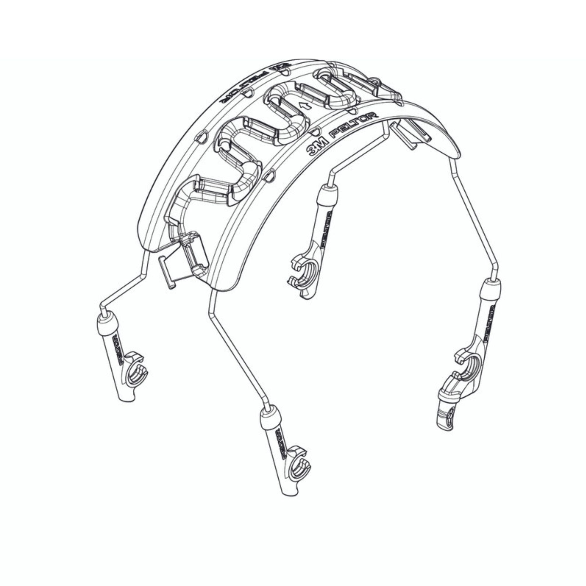 3M Peltor - Headband ComTac AGM/1 fra GrejFreak.dk - billede nr. 2 hos GrejFreak.dk