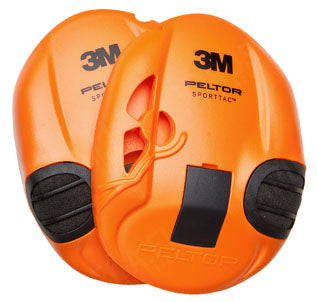 3M Peltor - Løse Skaller til SportTac Høreværn // Orange fra 3M Peltor - billede nr. 1 hos GrejFreak.dk