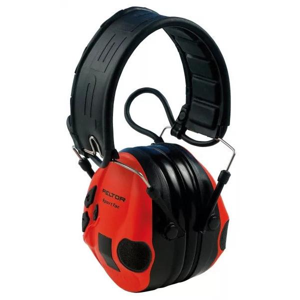 3M Peltor - SportTac Høreværn 26dB // Sort/Rød Kopper fra 3M Peltor - billede nr. 2 hos GrejFreak.dk