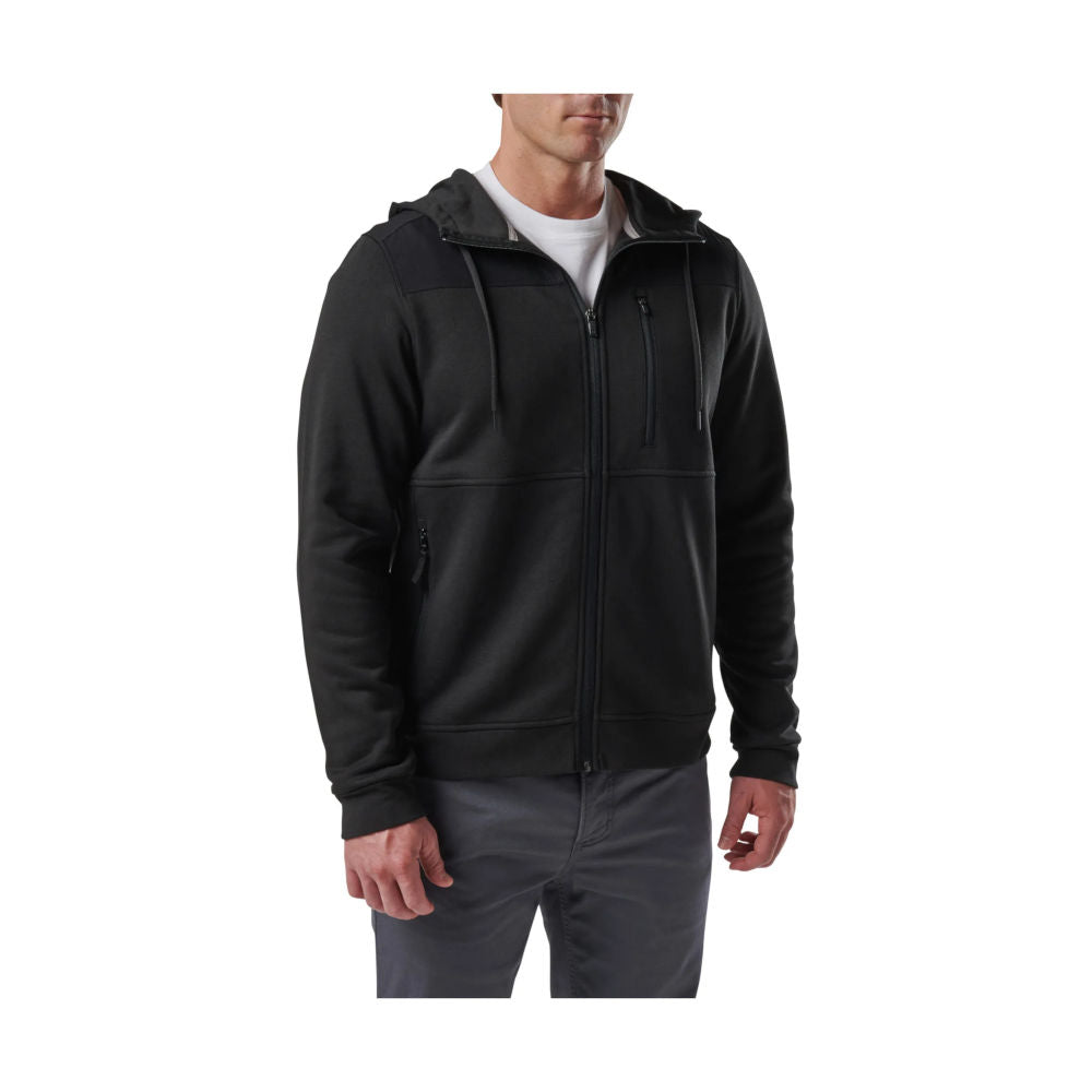5.11 - Arms Full Zip Jakke // Sort fra 5.11 - billede nr. 2 hos GrejFreak.dk