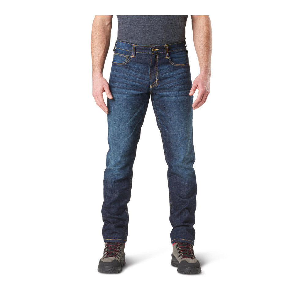 5.11 - Defender-Flex Slim Jeans // Dark Wash Indigo (649) fra 5.11 - billede nr. 1 hos GrejFreak.dk