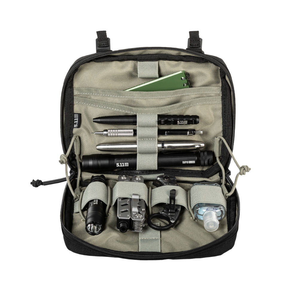 5.11 - Flex Admin Pouch 1L Large // Sort fra 5.11 - billede nr. 2 hos GrejFreak.dk