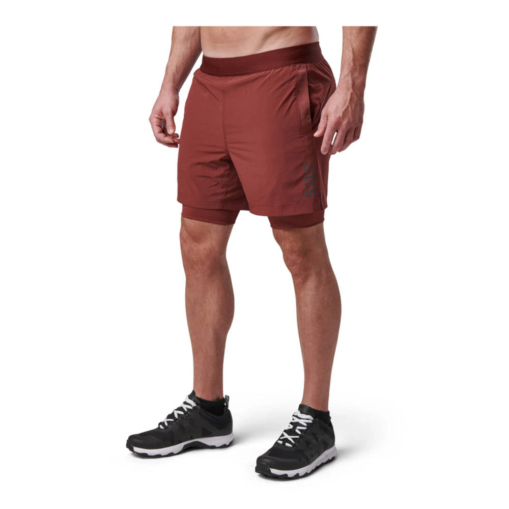 5.11 - PT-R Havoc Pro Herre Shorts // Rød fra 5.11 - billede nr. 1 hos GrejFreak.dk