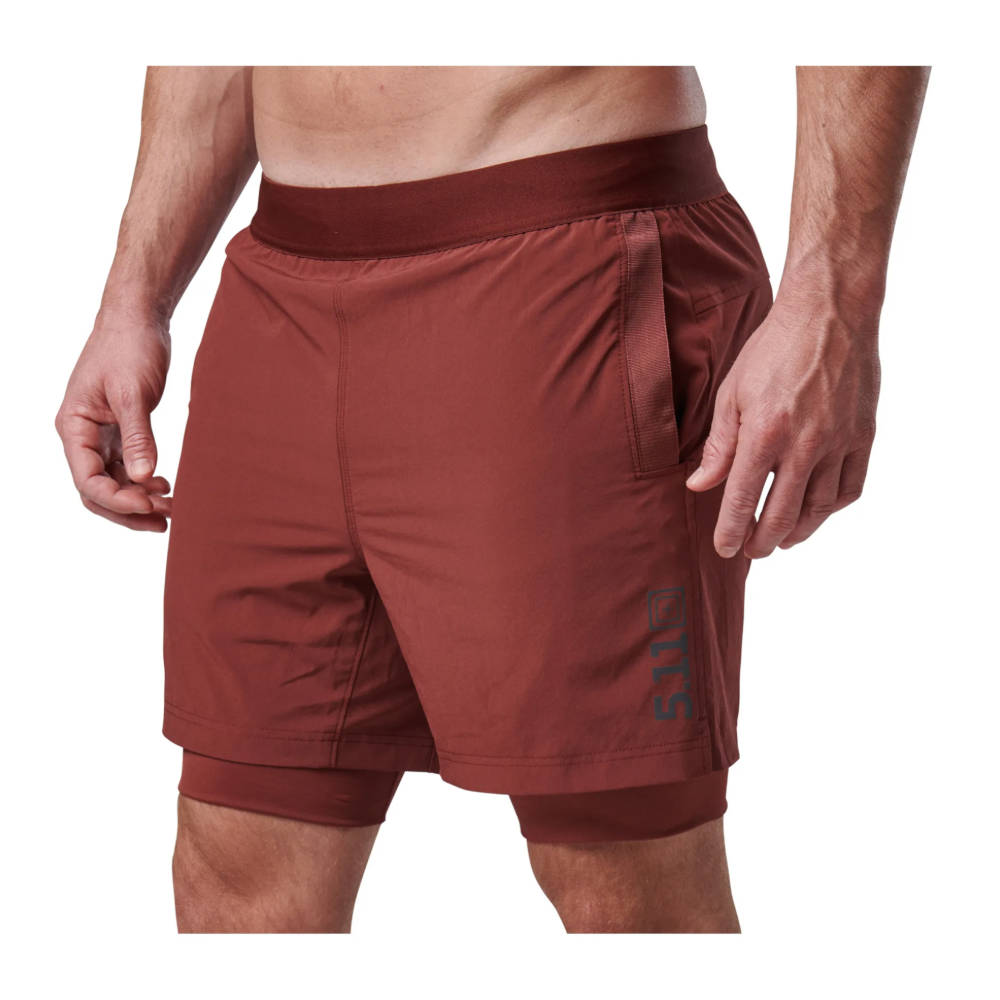 5.11 - PT-R Havoc Pro Herre Shorts // Rød fra 5.11 - billede nr. 3 hos GrejFreak.dk