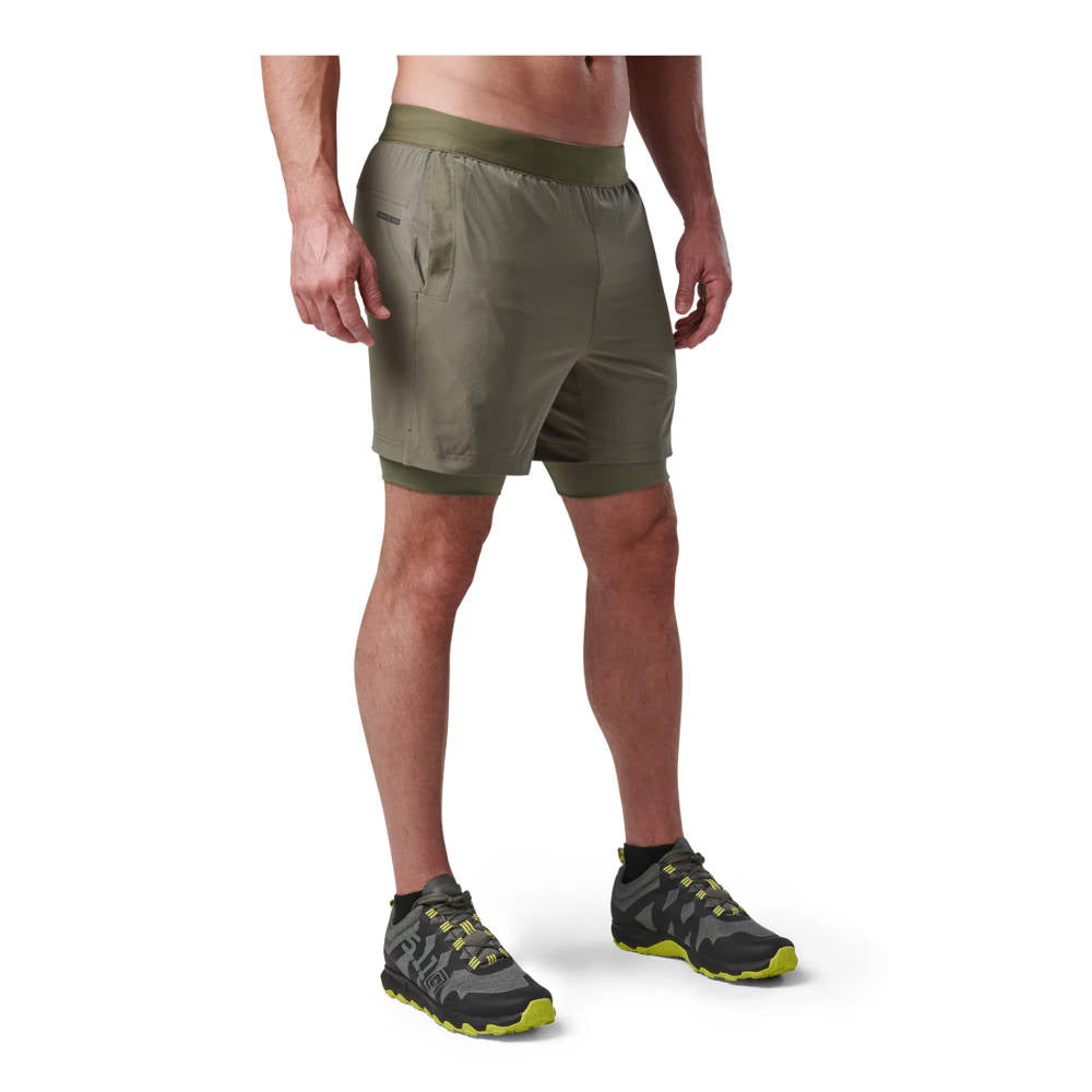 5.11 - PT-R Havoc Pro Herre Shorts // SAGE GREEN fra 5.11 - billede nr. 4 hos GrejFreak.dk