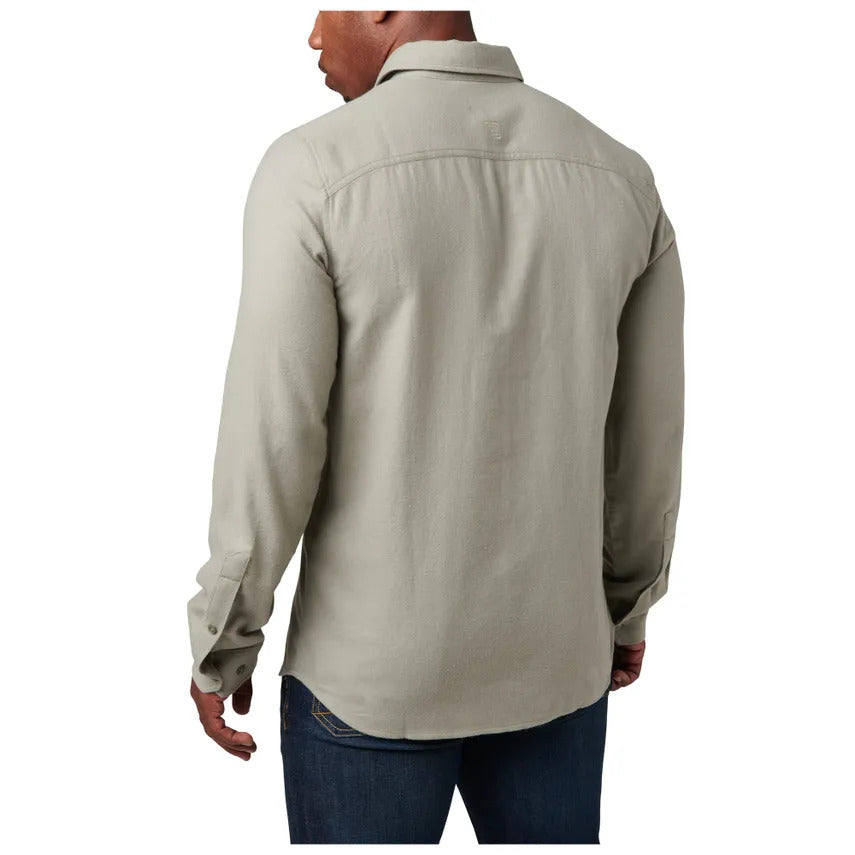 5.11 - Silverwood Flannel Skjorte // Shadow Green fra 5.11 - billede nr. 3 hos GrejFreak.dk