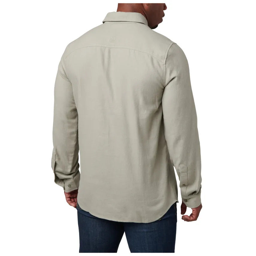 5.11 - Silverwood Flannel Skjorte // Shadow Green fra 5.11 - billede nr. 4 hos GrejFreak.dk