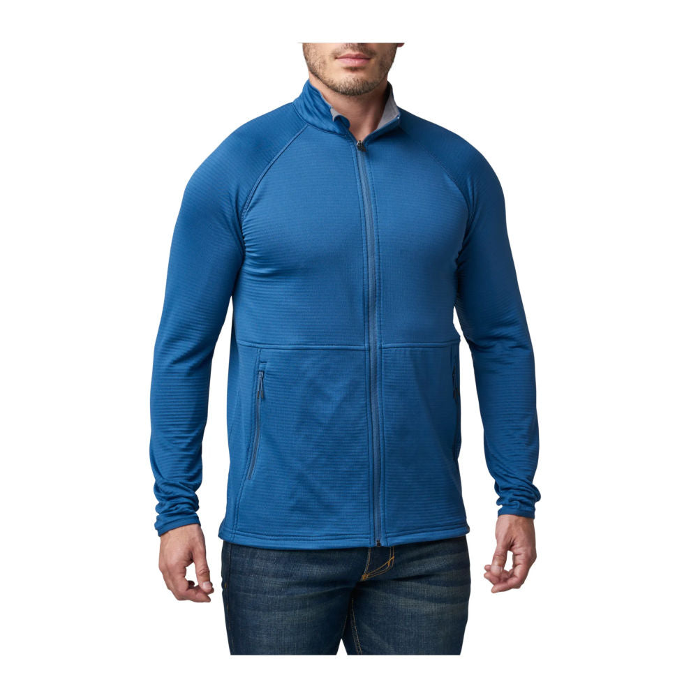 5.11 - Stratos Full Zip Jakke Ensign Blue fra 5.11 - billede nr. 6 hos GrejFreak.dk