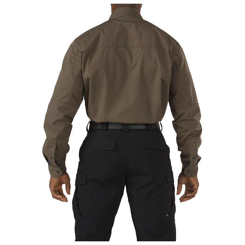 5.11 - Stryke Langærmet Skjorte // Black (019) fra 5.11 - billede nr. 2 hos GrejFreak.dk