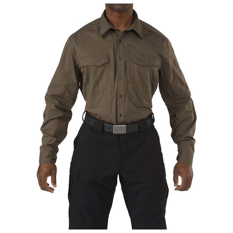 5.11 - Stryke Langærmet Skjorte // Tundra (192) fra 5.11 - billede nr. 1 hos GrejFreak.dk