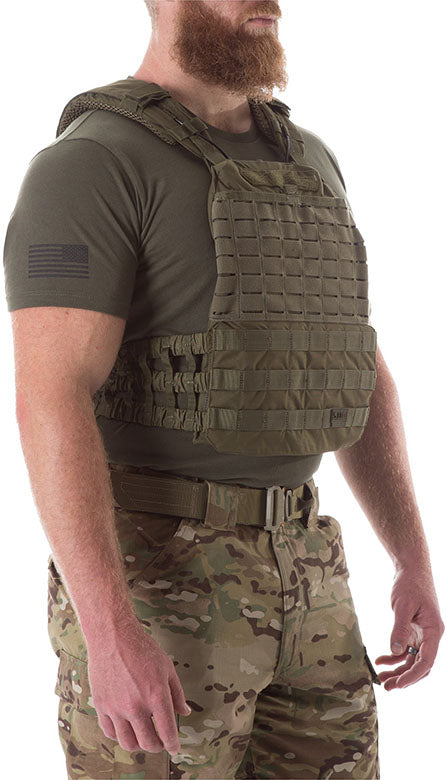 5.11 - TacTec Plate Carrier // Ranger Green (186) fra 5.11 - billede nr. 3 hos GrejFreak.dk