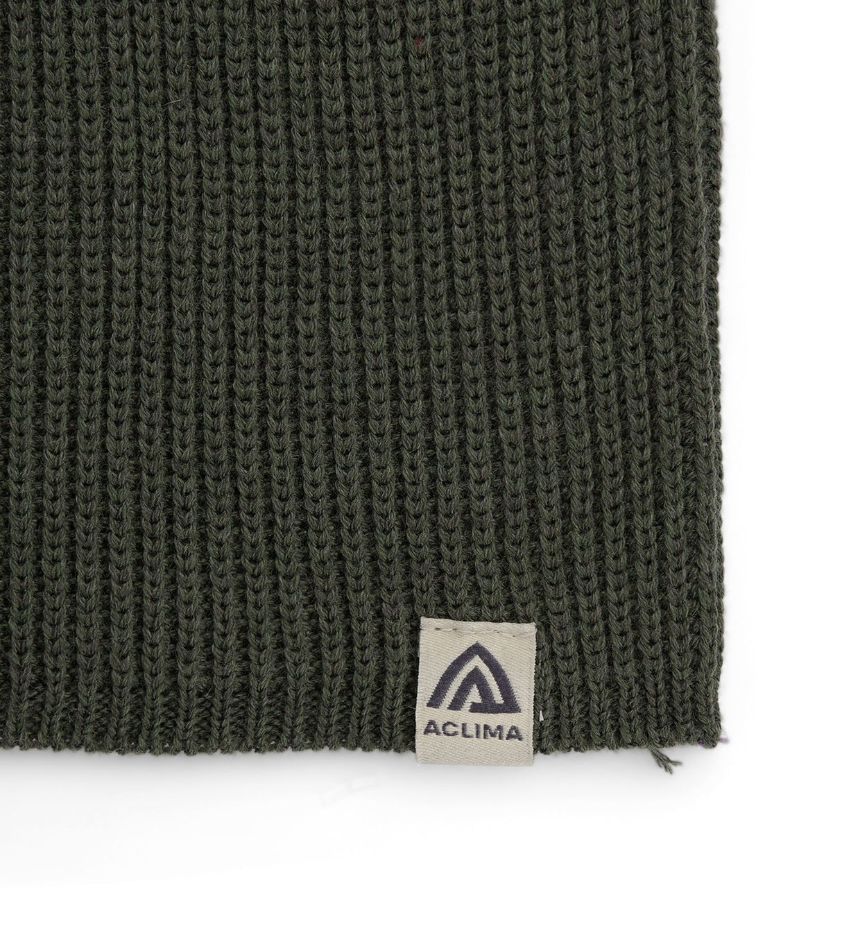 Aclima - Flat Knit Balaclava Hat // Olivengrøn fra Aclima - billede nr. 2 hos GrejFreak.dk