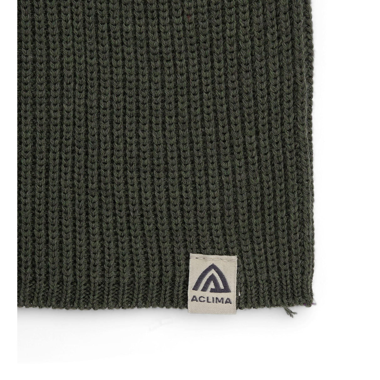 Aclima - Flat Knit Balaclava Hat // Olivengrøn fra Aclima - billede nr. 2 hos GrejFreak.dk