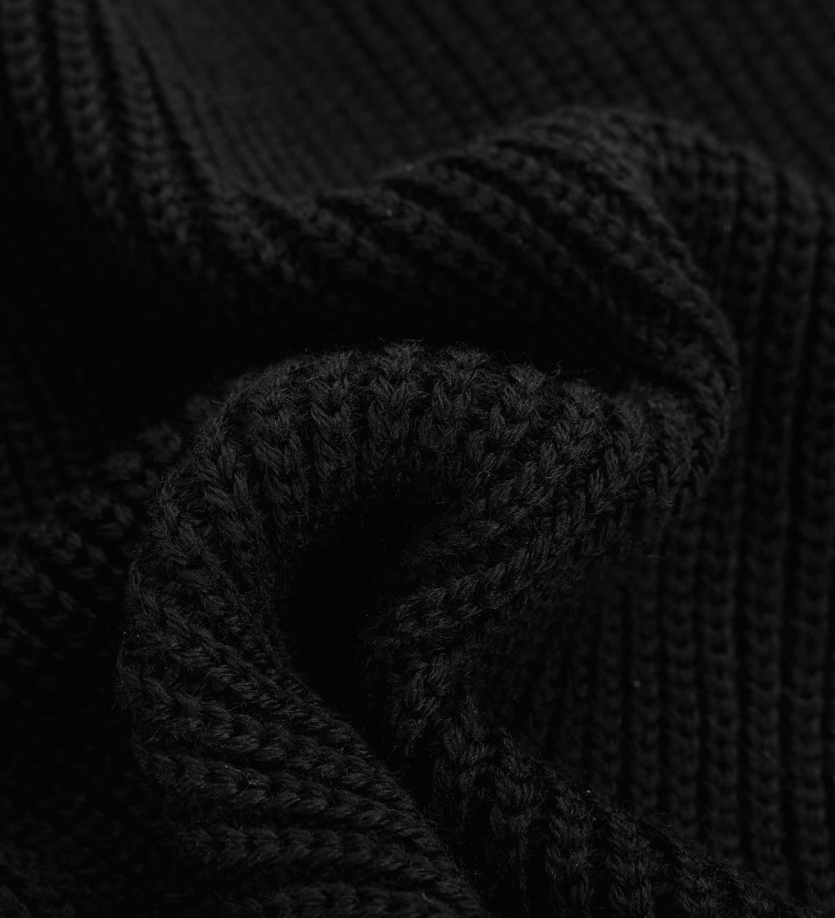 Aclima - Flat Knit Balaclava Hat // Sort fra Aclima - billede nr. 3 hos GrejFreak.dk