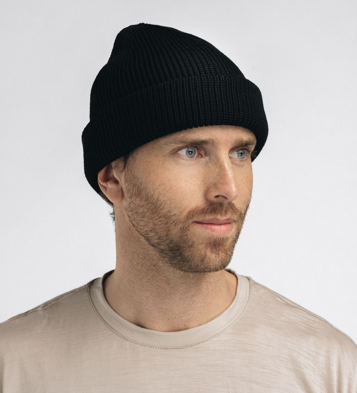 Aclima - Flat Knit Balaclava Hat // Sort fra Aclima - billede nr. 4 hos GrejFreak.dk