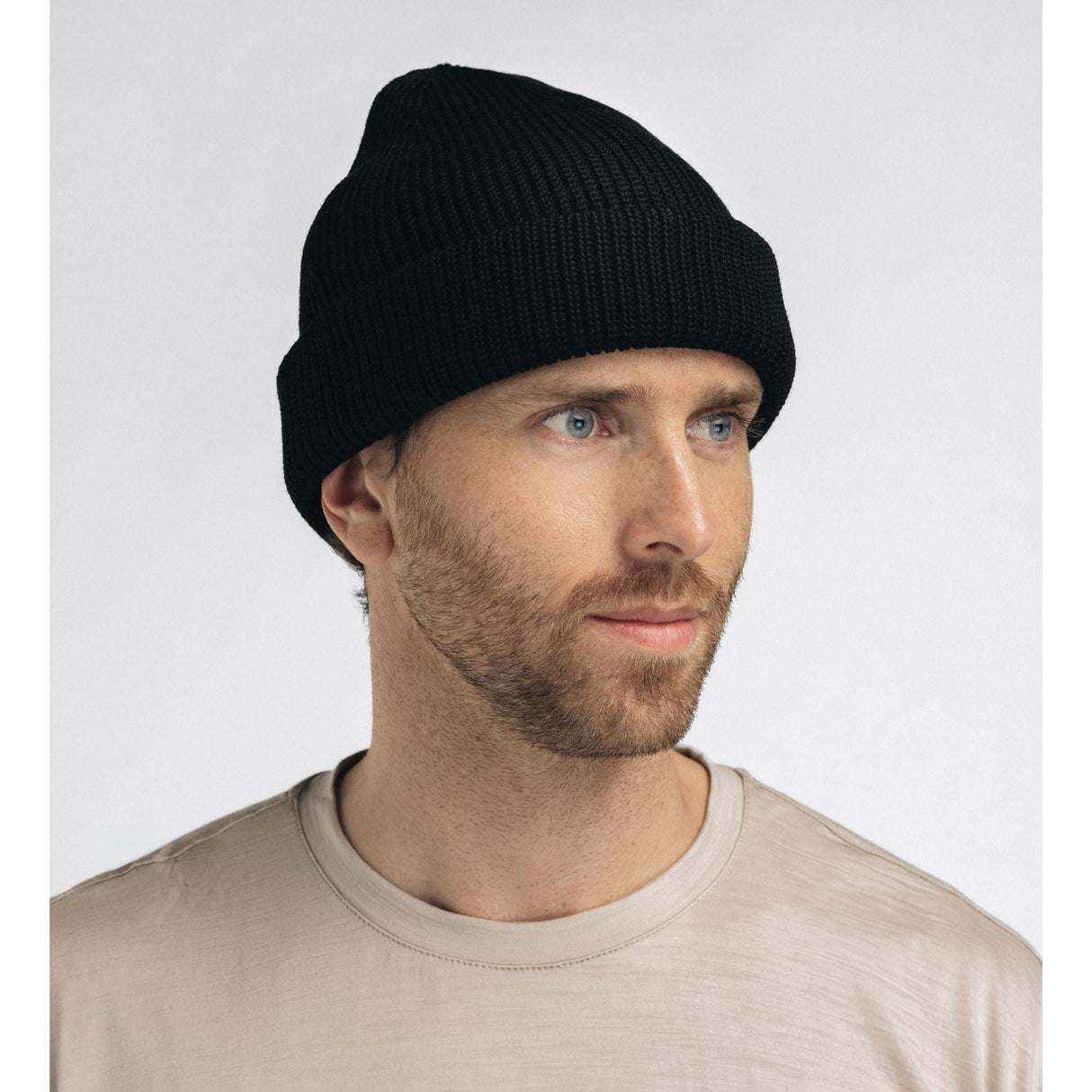 Aclima - Flat Knit Balaclava Hat // Sort fra Aclima - billede nr. 4 hos GrejFreak.dk