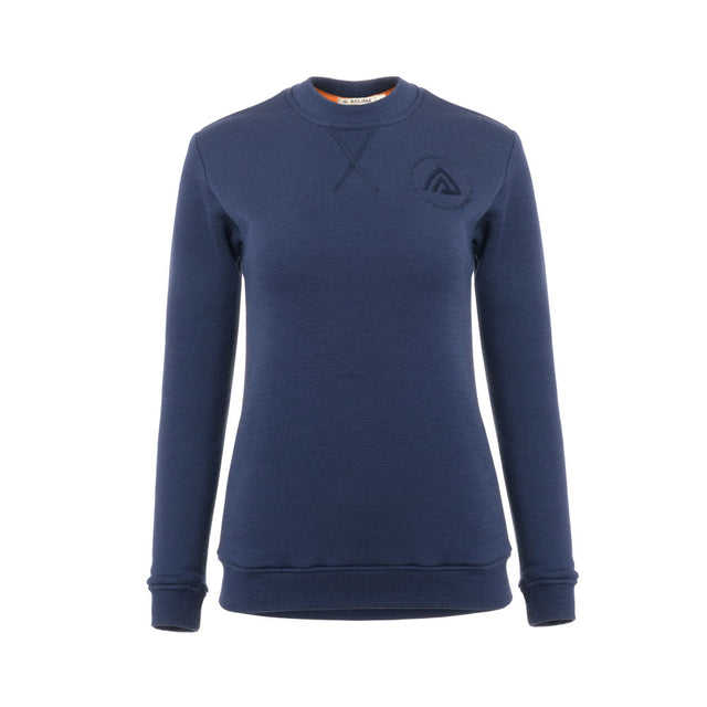 Aclima - FleeceWool 250g Dame Crew Neck V2 // Blå fra Aclima - billede nr. 1 hos GrejFreak.dk