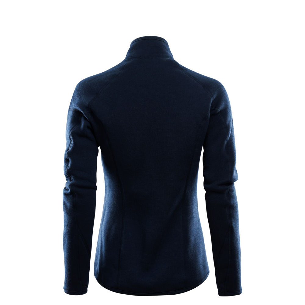 Aclima - FleeceWool 250g Dame Jakke // Blå / Navy fra Aclima - billede nr. 2 hos GrejFreak.dk