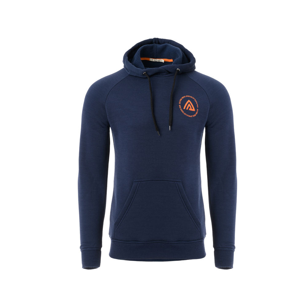 Aclima - FleeceWool 250g Herre Hoodie V2 // Blå / Navy fra Aclima - billede nr. 1 hos GrejFreak.dk