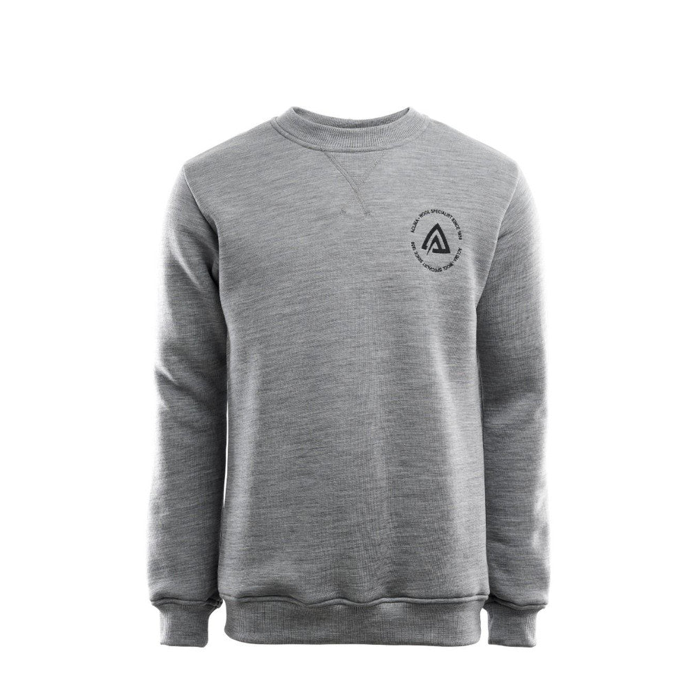 Aclima - FleeceWool Crew Neck Trøje // Grå fra Aclima - billede nr. 1 hos GrejFreak.dk