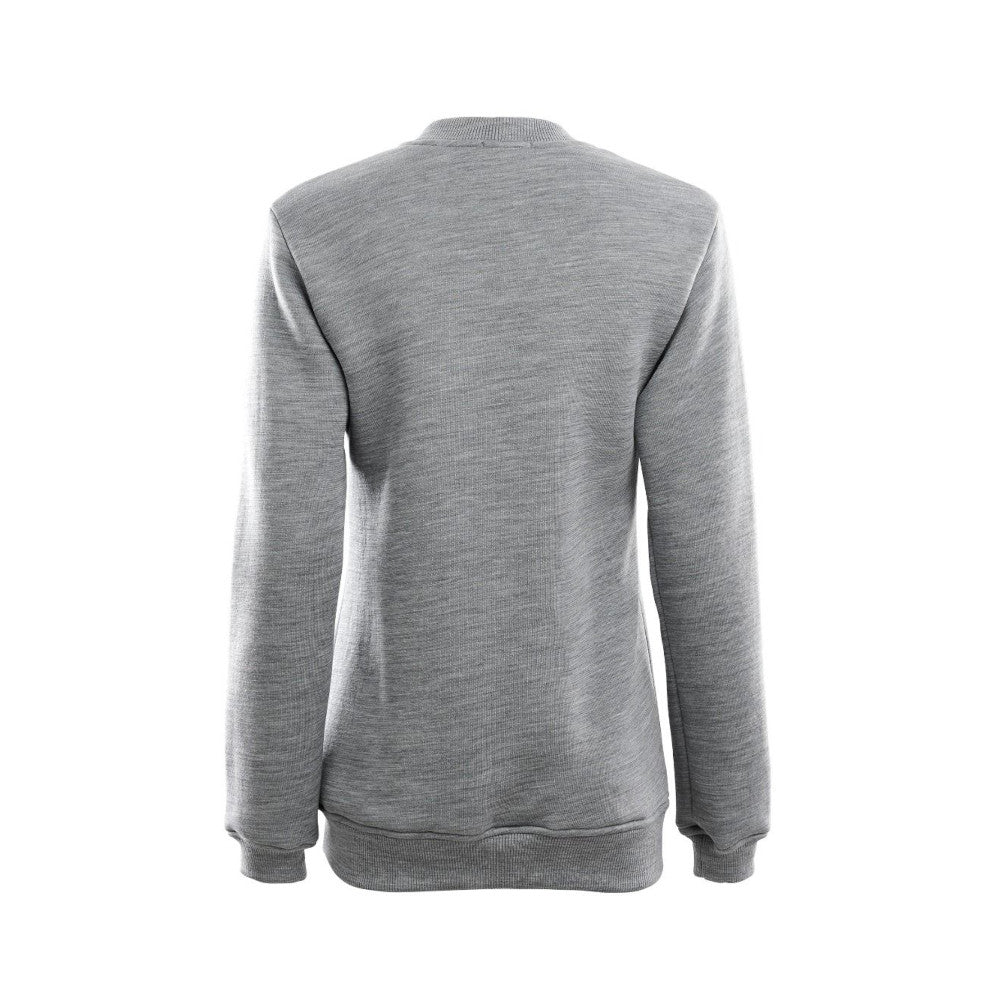 Aclima - FleeceWool Dame Crew Neck // Grå fra Aclima - billede nr. 2 hos GrejFreak.dk