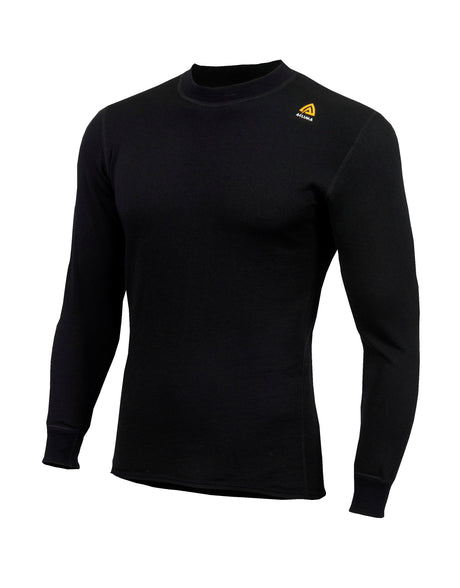 Aclima - HotWool 230g Unisex Crew Neck Uldtrøje // Sort fra Aclima - billede nr. 1 hos GrejFreak.dk